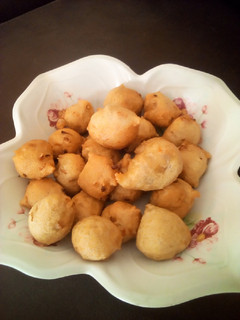 A picture of Semovita balls.