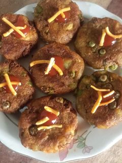 A picture of आलू हरी मटर की टिक्की.