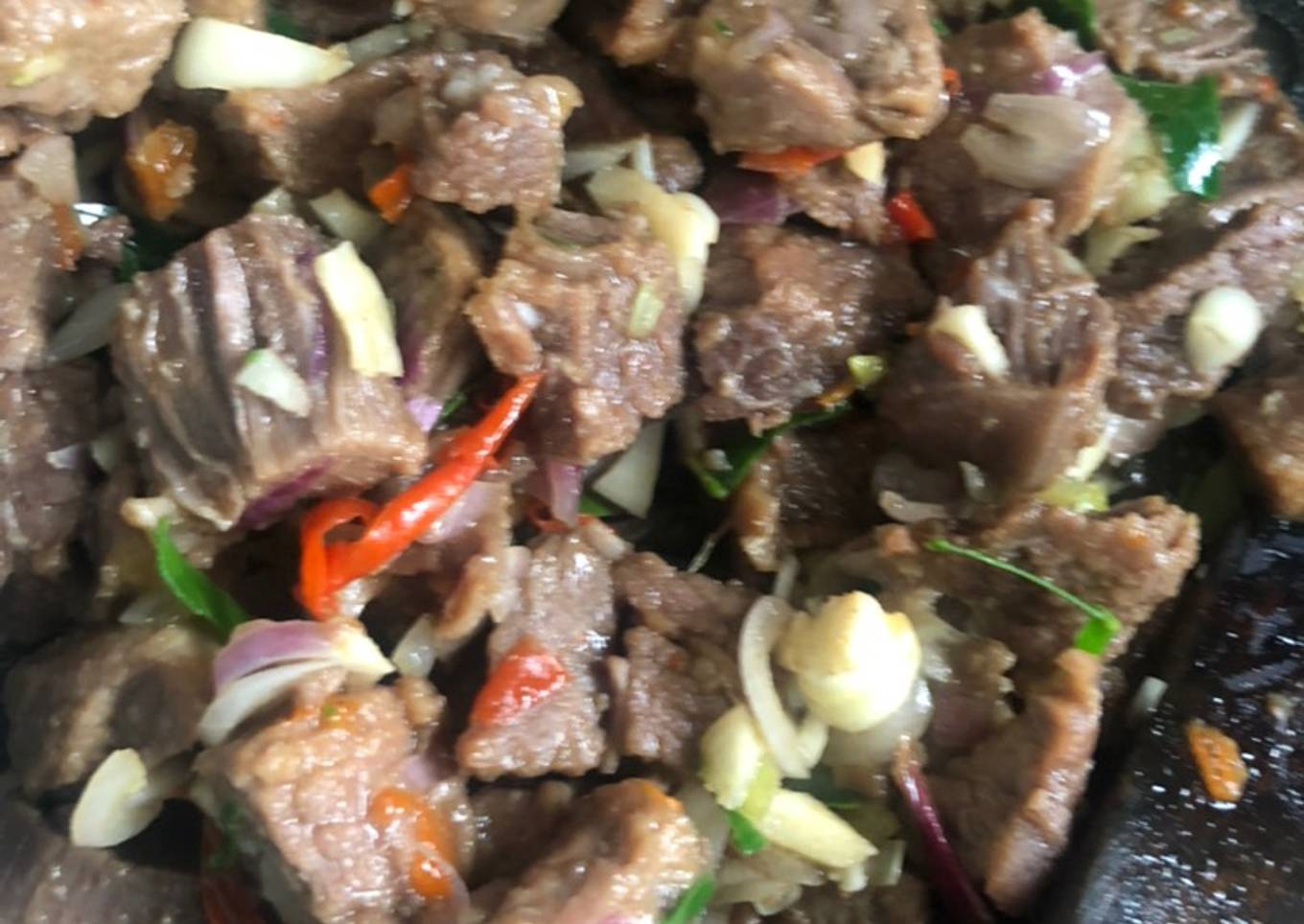 chops daging pedet goreng