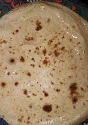 A picture of Plain chapati.