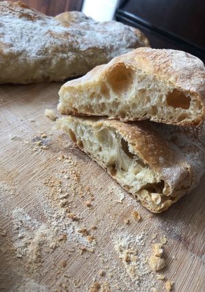 Una foto de Pan de chapata