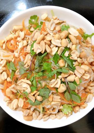Hình của món Nộm su hào Mẹ Nga.