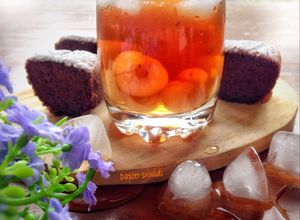 Foto resep Longan iced tea (#postingrame2_minuman)
