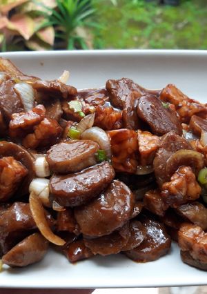 Foto resep Oseng Bakso tempe saus mentega