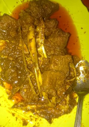 Foto resep Rendang daging sapi
