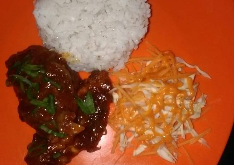 Resep Hot spicy wings Anti Gagal