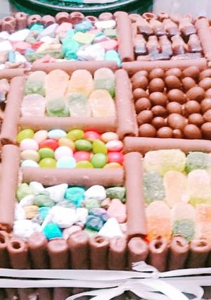 صورة لوصفة تورتة عيد الميلاد الاول لابني
