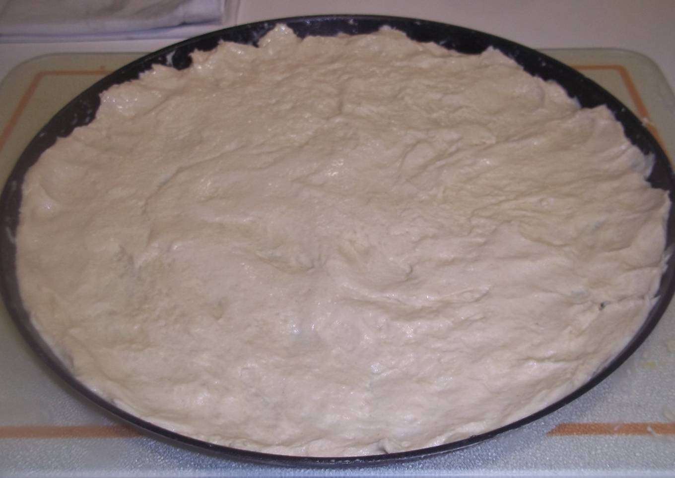 Masa para preparar pizza de 30 cm