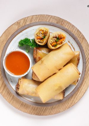 Foto resep Lumpia Ayam sayur