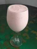 Batida de morango com kefir
