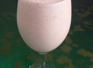Foto de Batida de morango com kefir