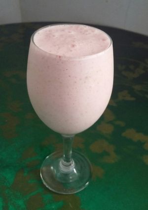 Foto de Batida de morango com kefir