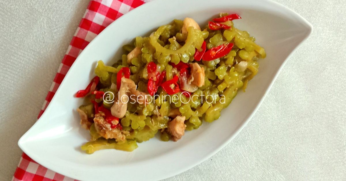 Tumis Pare Ayam