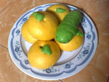 Bakpao jeruk isi coklat