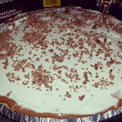 A picture of No Bake French Silk Pie.