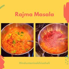 A picture of Rajma Masala.