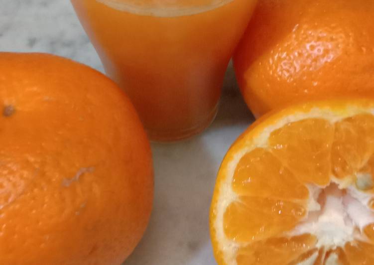 Steps to Make Favorite Orange juice