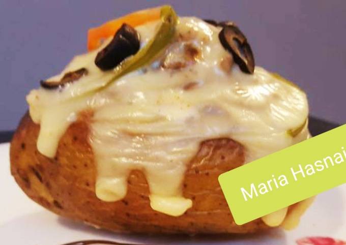 How to Make Perfect Jacket potato #ramadankitayari #FastFood