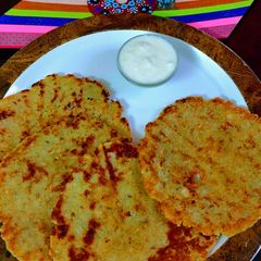 A picture of Vrat ki Thalipeeth.