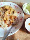 Jackfruit Biryani with Burani raita