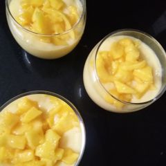 A picture of Mango shake.