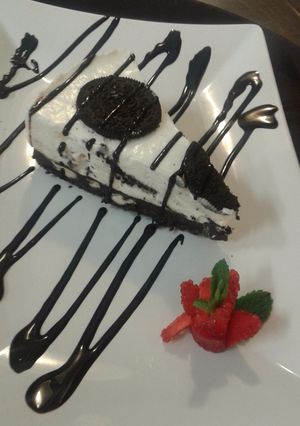 Una foto de Pie de galleta oreo