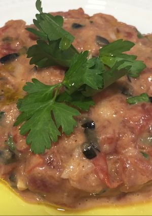 Una foto de Tartar Tomate