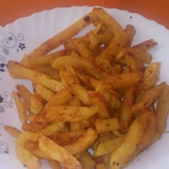 A picture of Garlic Fries.
