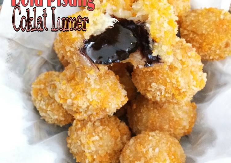 Bola Pisang Coklat Lumer