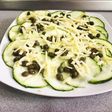 Carpaccio de zucchini