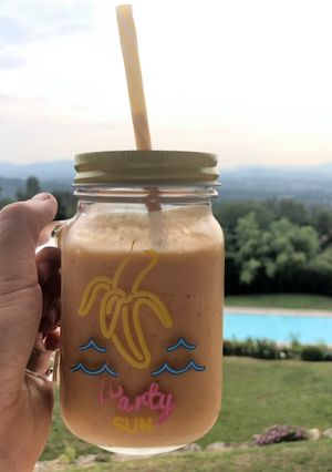 Une photo de Smoothie abricot, pêche