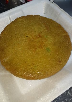 Una foto de Bizcocho de migas y restos