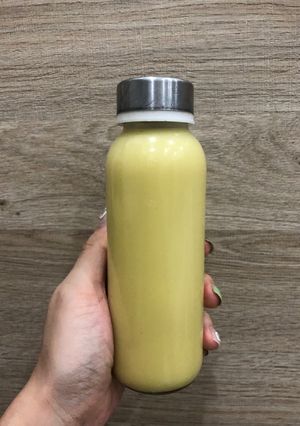 Hình của món Sữa kê bắp mít.