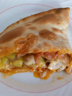 Una foto de Calzone de calabacín