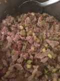 Carne de res a la mexicana (puede ser bisteck o falda)