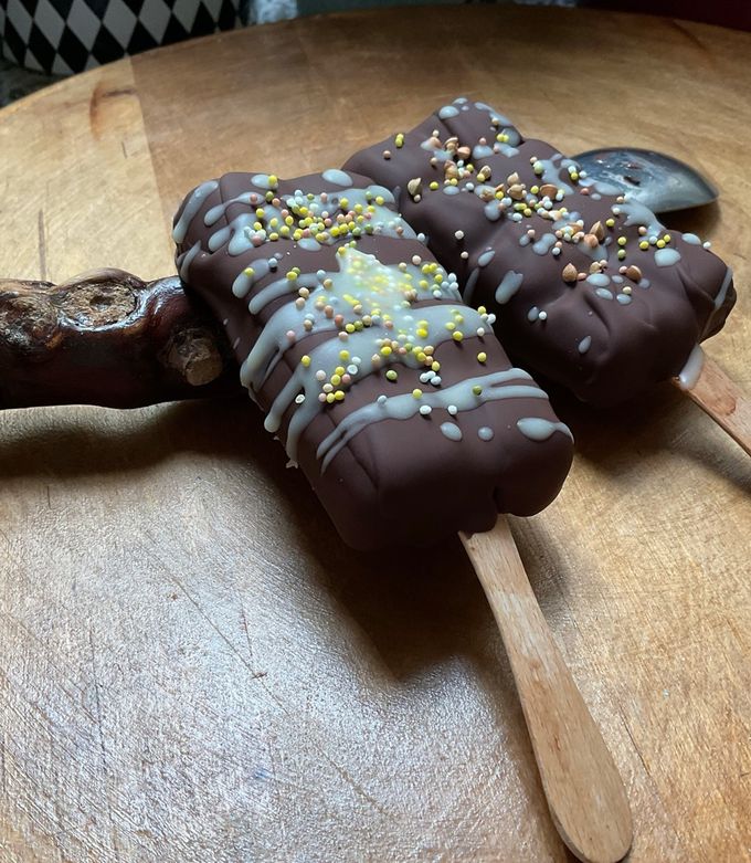 Une photo de 🧁🍭Glace Chocolat 🍫 Facile 🍨🍦