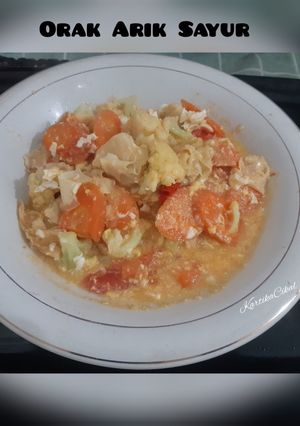 Foto resep Orak Arik Sayur