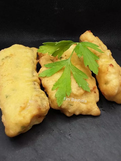 Una foto de Pavías de bacalao
