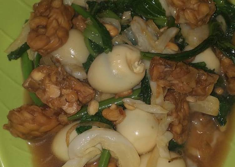 Oseng-oseng Sayur Telur Puyuh foto resep utama