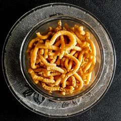 A picture of Tengolu/ Rice Murukulu.