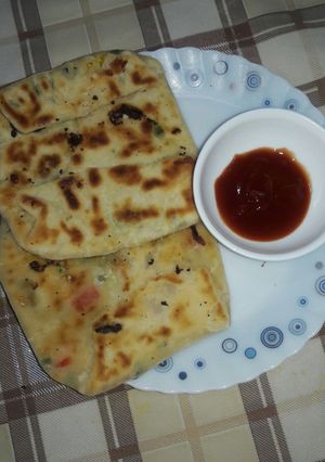চীজ পরোটা (cheese porota recipe in Bengali) রেসিপির প্রধান ছবি