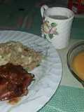 Quinua con legumbres salteadas