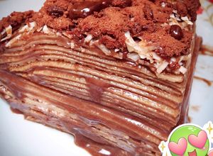 Foto resep Mille crepes My Vla Milo keju