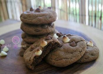 Easiest Way to Cook Appetizing Eggless chocolate chips cookies