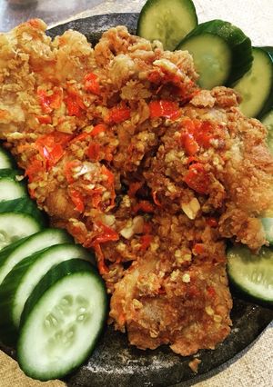Foto resep Ayam geprek