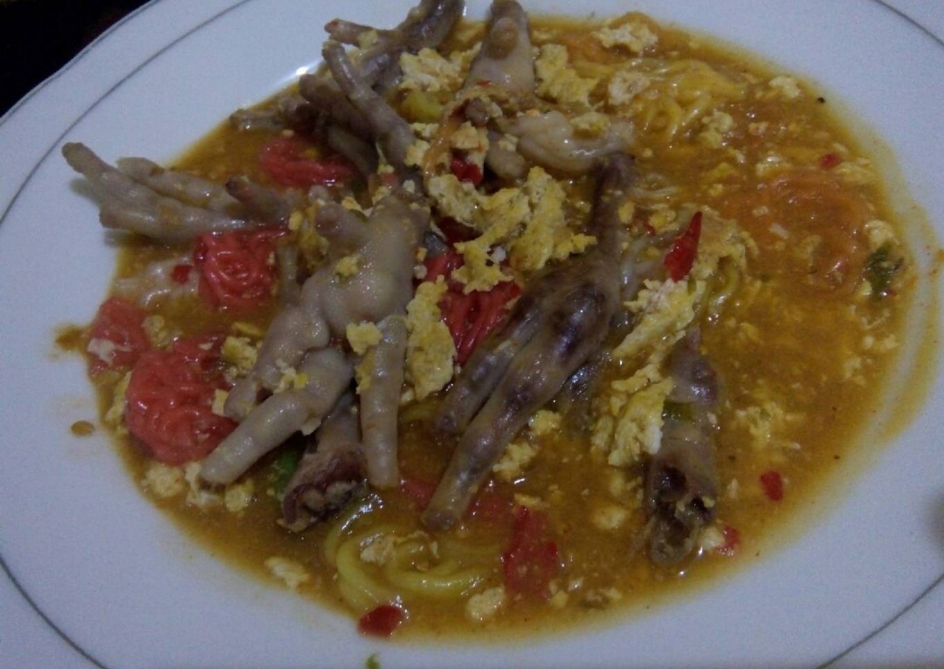 Seblak Ceker Telor