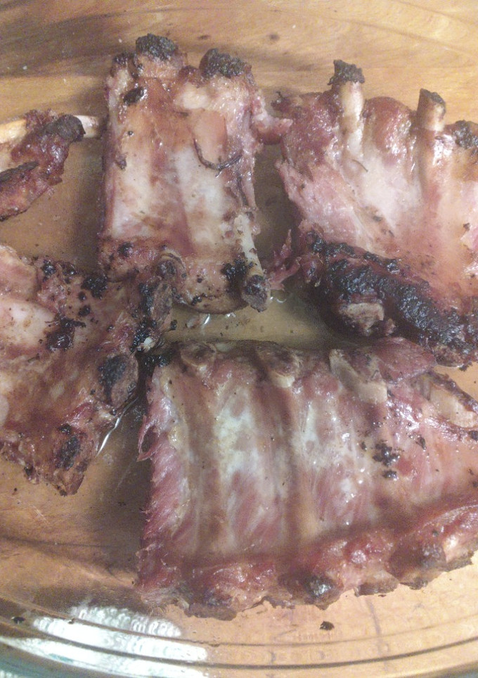 Una foto de Costilla marinada al horno