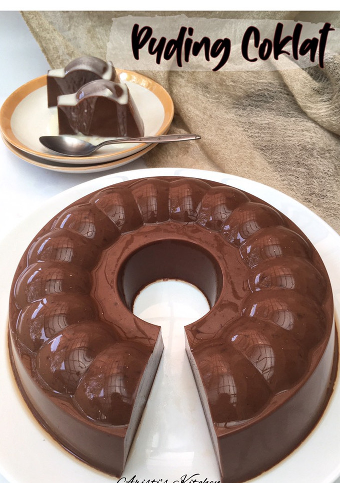 Foto resep Puding Coklat Banget