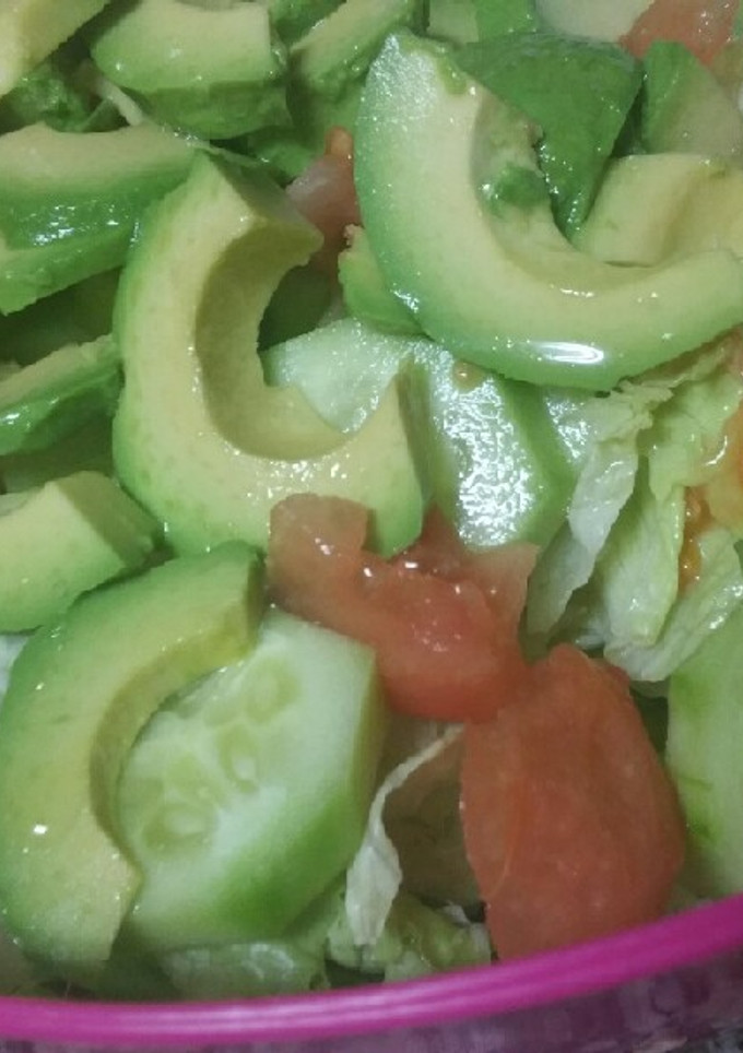 Una foto de Ensalada de bacalao