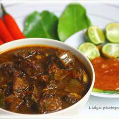 รูปของ Rawon daging ala chef Lidya